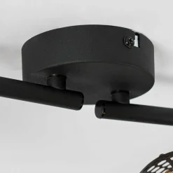 Lindby Eudoria spot 4-lamps zwart/goud