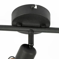 Lindby Eudoria spot 3-lamps zwart/goud