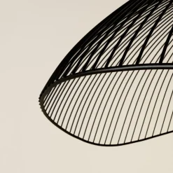 Lindby Fabronia hanglamp, rooster, glasbol