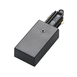 Lindby 1-fase railsysteem Linaro, GU10, 10-lamps zwart