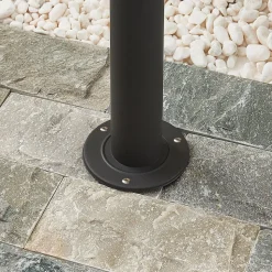Lindby Filimon tuinpadverlichting, 80 cm, antraciet, IP44, E27