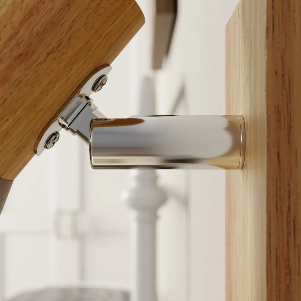 Lindby Filiz spot, 12 cm hoog, hout, beton, E14