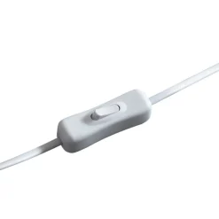 Lindby Fiora tafellamp, beige, glas, metaal, Ø 20 cm