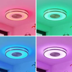 Lindby Fjella LED plafondlamp RGB-CCT