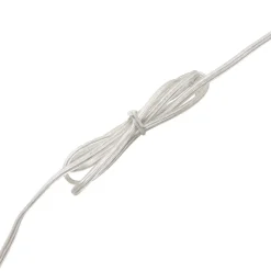 Lindby gebogen vloerlamp Lennar, antiek messing, metaal, 183cm