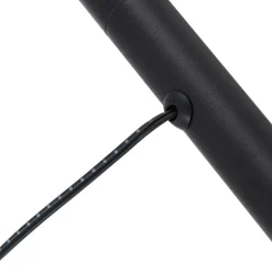 Lindby grondspies lamp Selinda, zwart, hoogte 100 cm