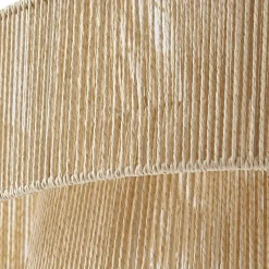 Lindby hanglamp Anuva, naturel, papier, Ø 45 cm