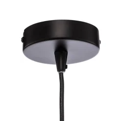Lindby hanglamp Drakar, 1-lamp, lichtblauw, glas, Ø 25 cm