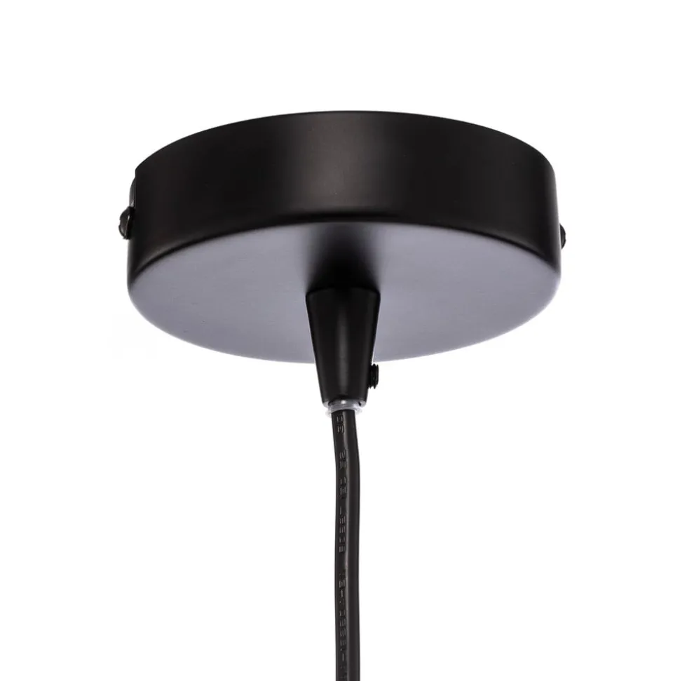 Lindby hanglamp Drakar, 1-lamp, lichtblauw, glas, Ø 25 cm