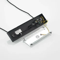 Lindby hanglamp Eldarion, 90 cm, 3-lamps, hout, E27