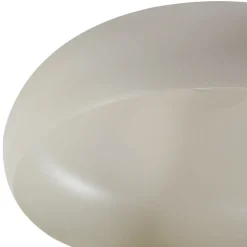 Lindby hanglamp Elover, beige, Ø 45 cm, ijzer