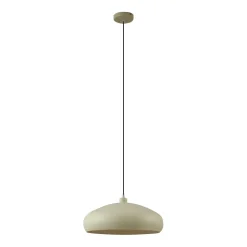 Lindby hanglamp Elover, lichtgroen, Ø 45 cm, ijzer