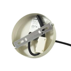 Lindby hanglamp Elover, lichtgroen, Ø 45 cm, ijzer