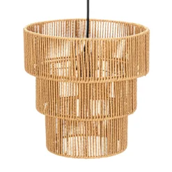 Lindby hanglamp Elvoria, gras, Ø 30 cm, E27