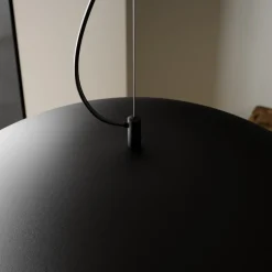 Lindby hanglamp Emilienne, zwart, goudkleurig, Ø 60 cm