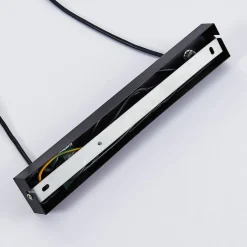 Lindby hanglamp Emily, 72 cm, zwart, 3-lamps, metaal