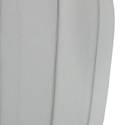 Lindby hanglamp Helin, wit, Ø 35 cm, stof