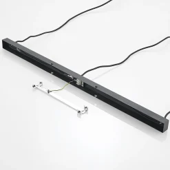 Lindby hanglamp Hiwana, rookgrijs, glas, 3-lamps