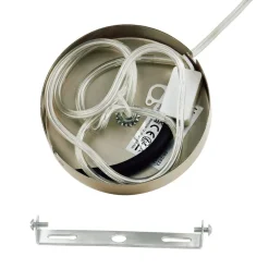 Lindby hanglamp Jadwiga, Ø 45 cm, bamboe, E27