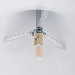 Lindby hanglamp Jarl, blauw, metaal, Ø 35 cm, G9