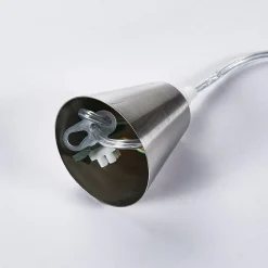 Lindby hanglamp Marike, Ø 35 cm, wit, glas, globe, E27