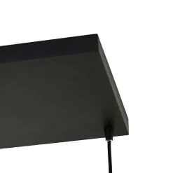 Lindby hanglamp Marla, 6-lamps, glas, rookgrijs, 108cm
