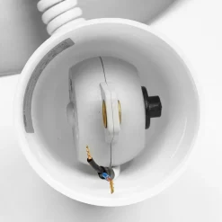 Lindby hanglamp Nadija, grijs, 43 cm, in hoogte verstelbaar, E27