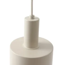 Lindby hanglamp Ovelia, beige, 3-lamps, metaal, E27