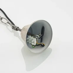 Lindby hanglamp Tejask, Ø 70 cm, 6-lamps, gewei, E14