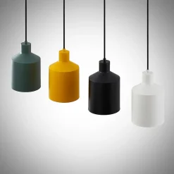 Lindby hanglamp Tirane, kleurrijk, metaal, lengte 94 cm, E27