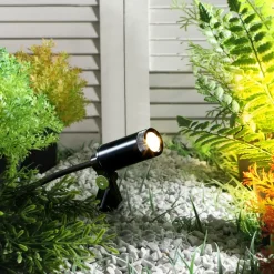 Lindby Heath LED grondspies lamp, 4-delige set