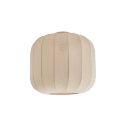 Lindby Helin plafondlamp, beige, stof, Ø 35 cm