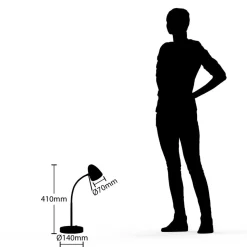 Lindby Heyko tafellamp, dimbaar