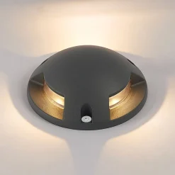 Lindby Huban LED vloeropbouwlamp, 3-lamps