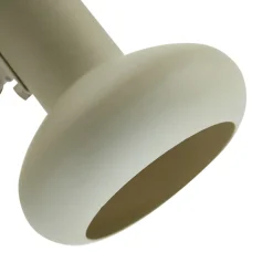 Lindby Huby plafondspot, 1-lamp, crème/lichtgroen, ijzer