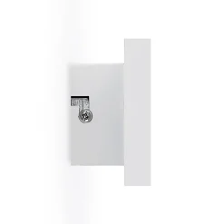 Lindby Ignazia LED wandlamp, 28 cm, wit, metaal, omhoog/omlaag