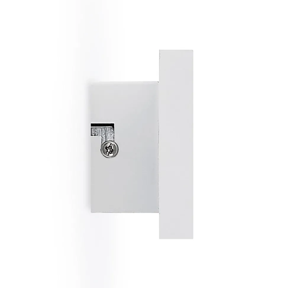 Lindby Ignazia LED wandlamp, 28 cm, wit, metaal, omhoog/omlaag