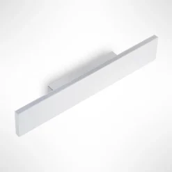 Lindby Ignazia LED wandlamp, 47 cm, wit, metaal, omhoog/omlaag