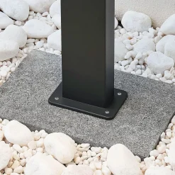 Lindby Ilvita LED tuinpadverlichting, 60 cm, antraciet, metaal, IP54