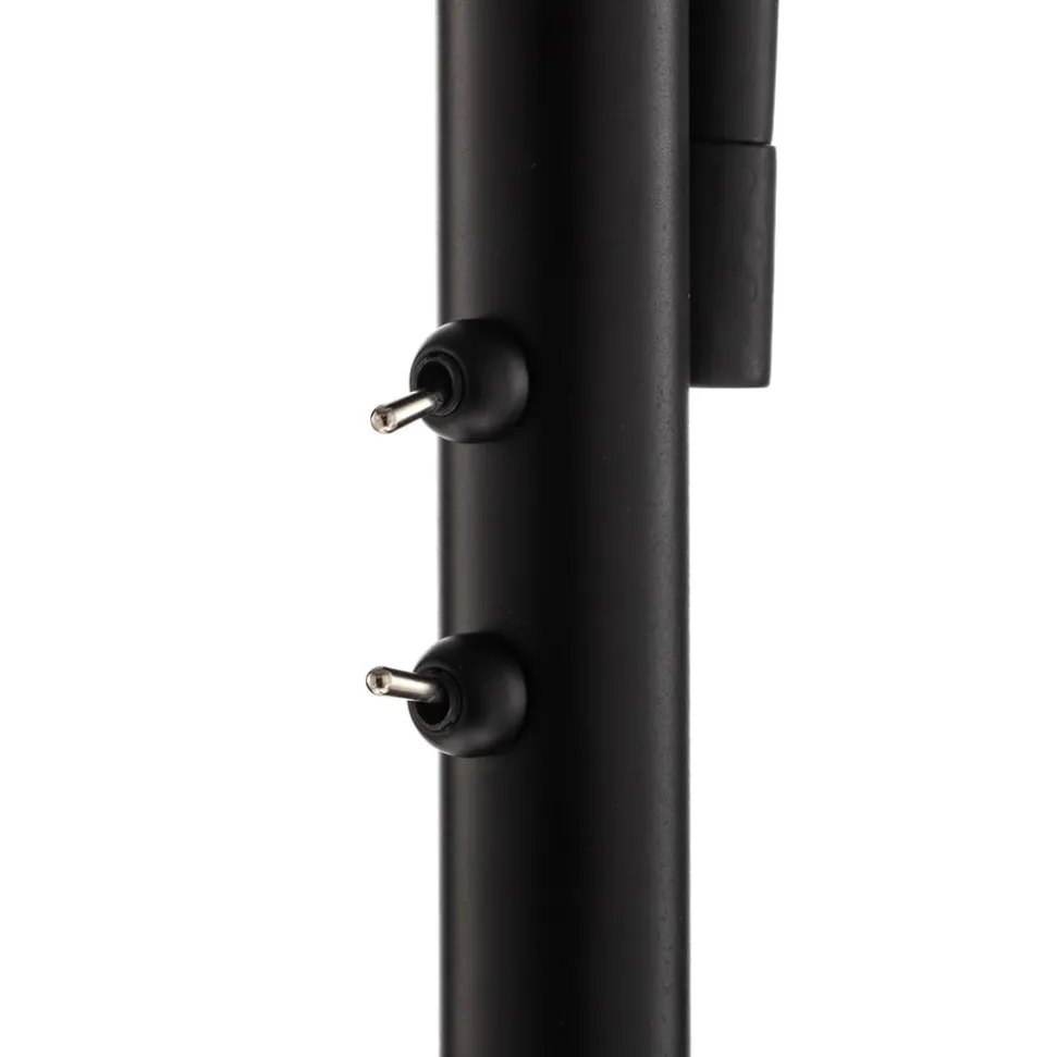 Lindby Irmino vloerlamp met rookglazen kappen