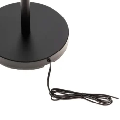 Lindby Irmino vloerlamp met rookglazen kappen