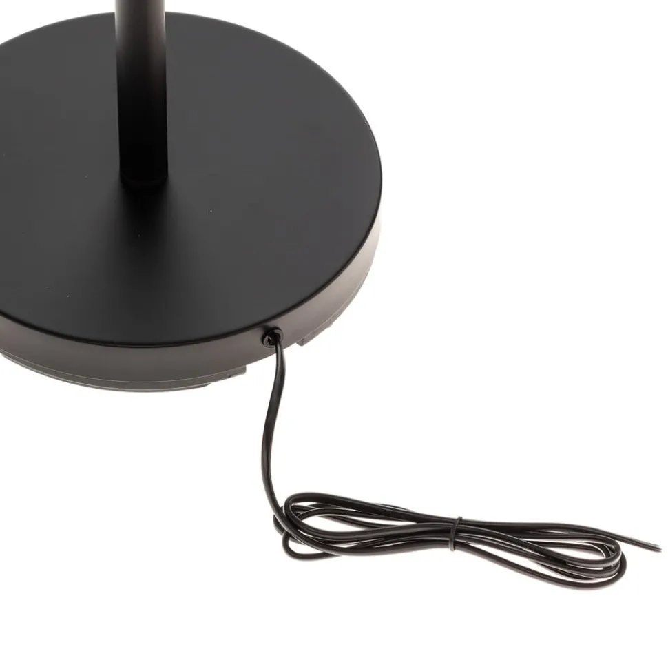 Lindby Irmino vloerlamp met rookglazen kappen