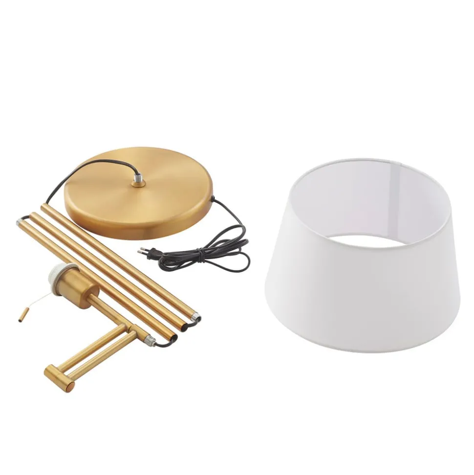 Lindby Ismene vloerlamp met zwenkbare arm