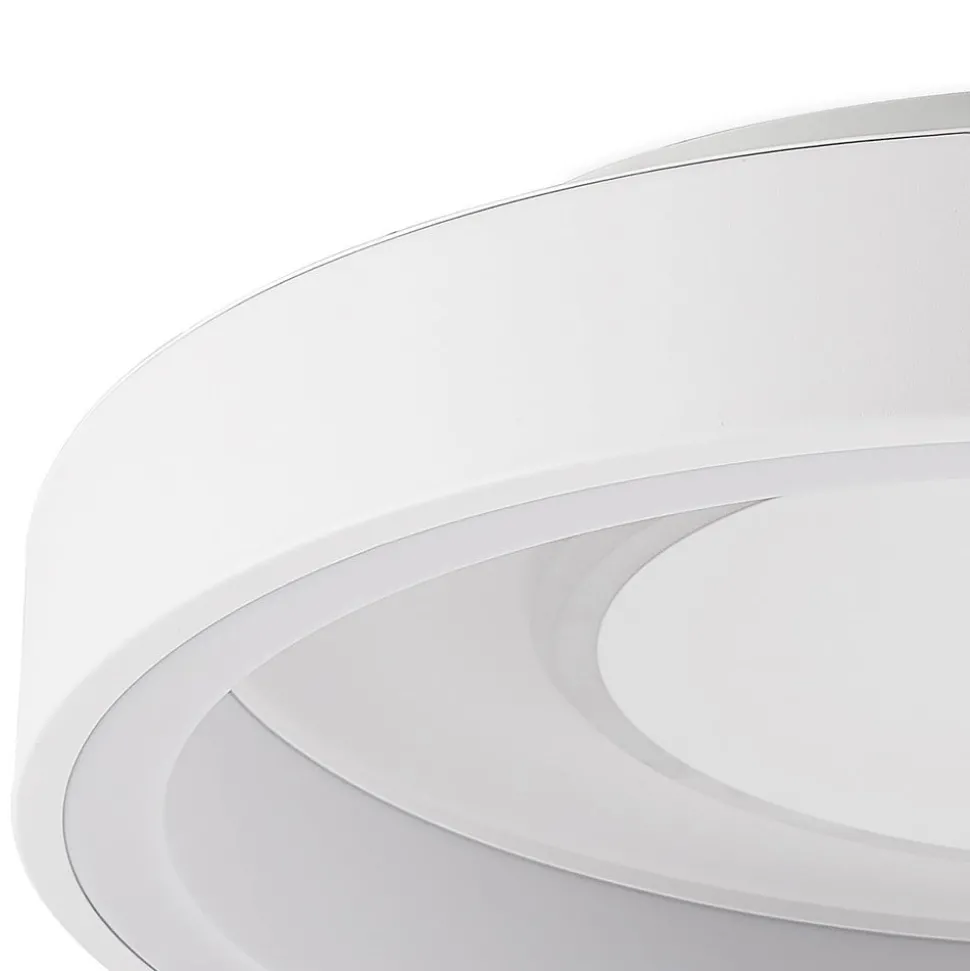 Lindby Izan LED plafondlamp, RBGW, wit