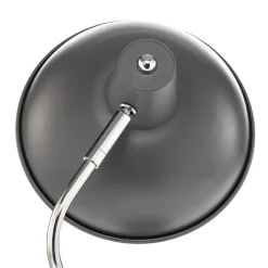 Lindby Jamelia tafellamp, staal, grijs