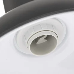 Lindby Jamelia tafellamp, staal, grijs