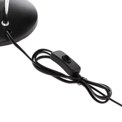 Lindby Jamelia tafellamp, staal, zwart