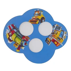 Lindby Jan kinderkamer plafondlamp, voertuigen