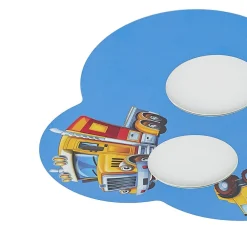 Lindby Jan kinderkamer plafondlamp, voertuigen