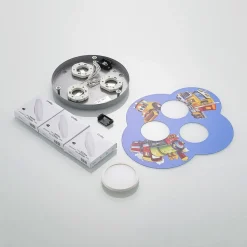 Lindby Jan kinderkamer plafondlamp, voertuigen